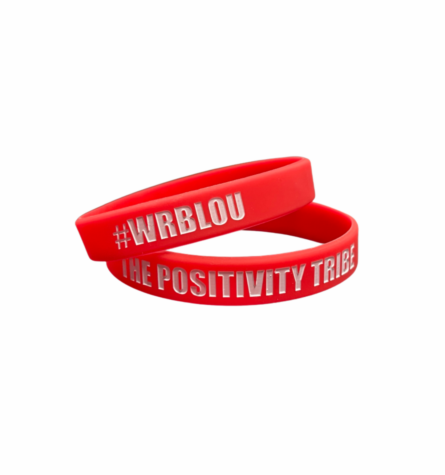 The Positivity Tribe Silicone Wristband - Pack of 10